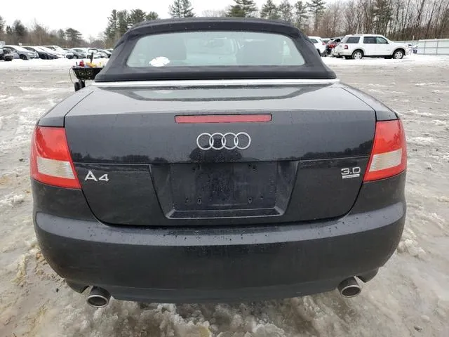 WAUDT48H66K006003 2006 2006 Audi A4- Quattro 6