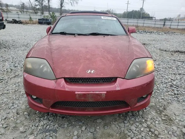 KMHHM65D46U204206 2006 2006 Hyundai Tiburon- GS 5