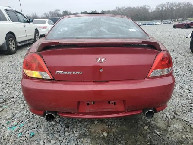 KMHHM65D46U204206 2006 2006 Hyundai Tiburon- GS 6