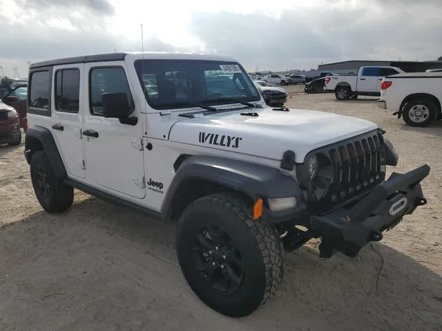 1C4HJXDN4MW669423 2021 2021 Jeep Wrangler- Sport 4