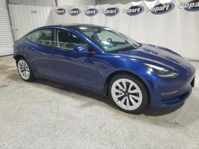 5YJ3E1EA1NF372283 2022 2022 Tesla MODEL 3 4