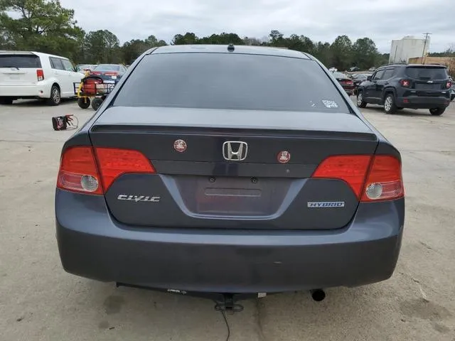 JHMFA36206S024361 2006 2006 Honda Civic- Hybrid 6