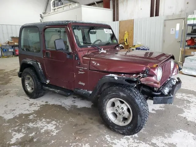 1J4FA49S11P356592 2001 2001 Jeep Wrangler- Sport 4