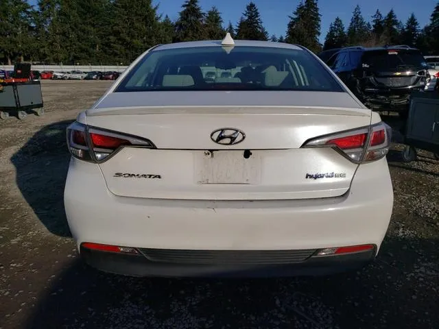 KMHE24L12HA044448 2017 2017 Hyundai Sonata- Hybrid 6