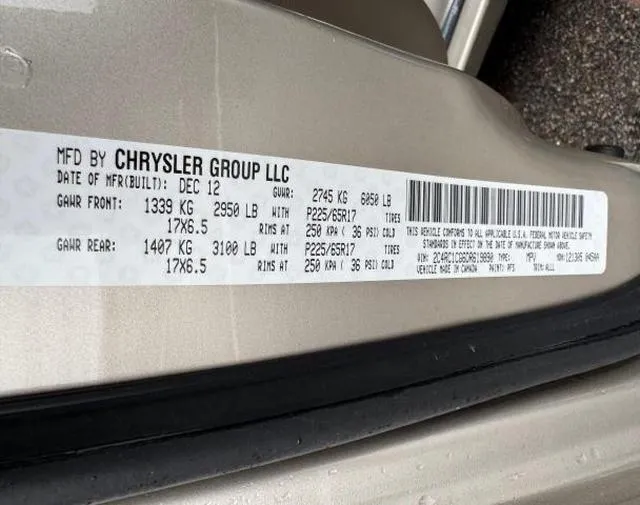 2C4RC1CG6DR619890 2013 2013 Chrysler Town and Country- Tour 10