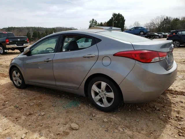 KMHDH4AE7CU292167 2012 2012 Hyundai Elantra- Gls 2