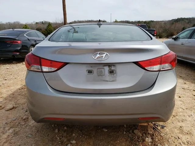 KMHDH4AE7CU292167 2012 2012 Hyundai Elantra- Gls 6