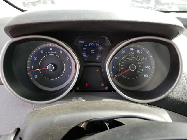 KMHDH4AE7CU292167 2012 2012 Hyundai Elantra- Gls 9