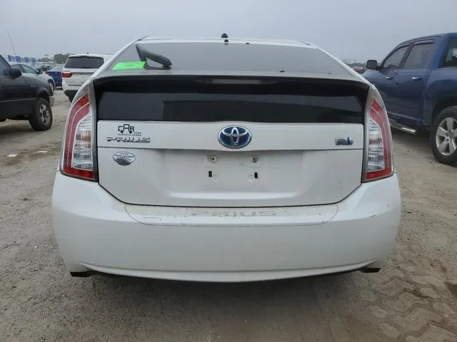 JTDKN3DU1D0352700 2013 2013 Toyota Prius 6