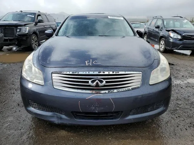 JNKCV61E49M301869 2009 2009 Infiniti G37- Base 5