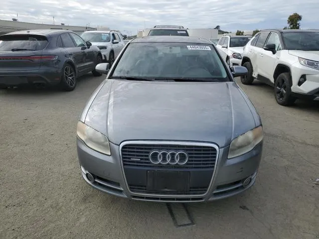 WAUDF78E77A230502 2007 2007 Audi A4- 2-0T Quattro 5