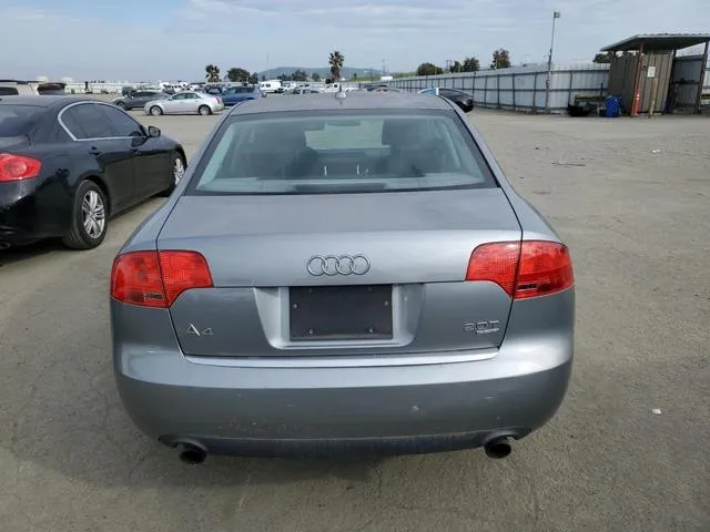 WAUDF78E77A230502 2007 2007 Audi A4- 2-0T Quattro 6