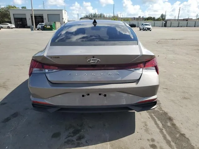 KMHLS4AG0MU126945 2021 2021 Hyundai Elantra- Sel 6