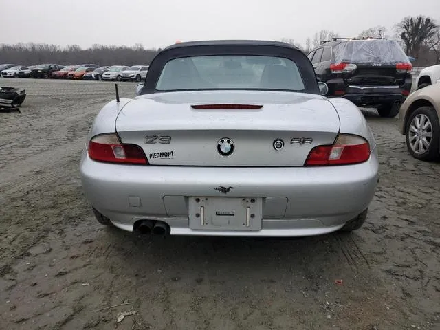 4USCH9347YLG04144 2000 2000 BMW Z3- 2-3 6