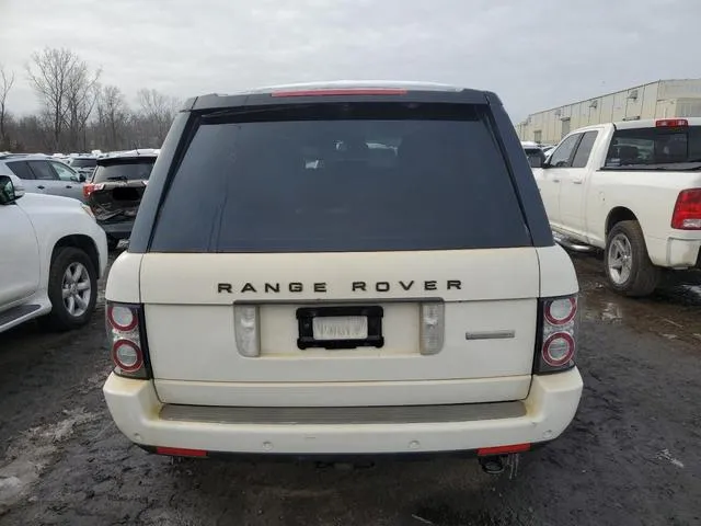 SALMF1E49AA324313 2010 2010 Land Rover Range Rover- Hse Luxury 6