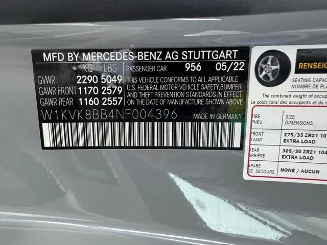 W1KVK8BB4NF004396 2022 2022 Mercedes-Benz SL-Class- 63 Amg 10