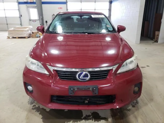 JTHKD5BH8C2105759 2012 2012 Lexus CT- 200 5