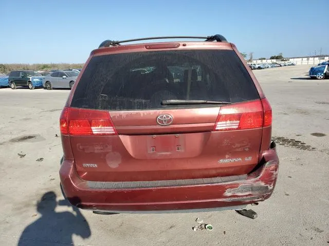 5TDZA23CX4S021415 2004 2004 Toyota Sienna- CE 6