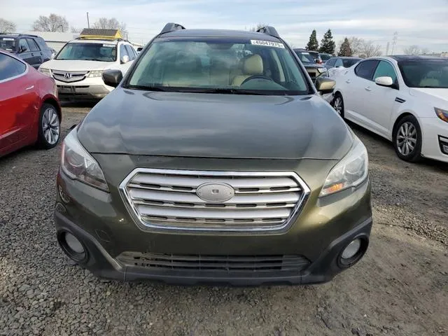 4S4BSANC5F3274910 2015 2015 Subaru Outback- 2-5I Limited 5