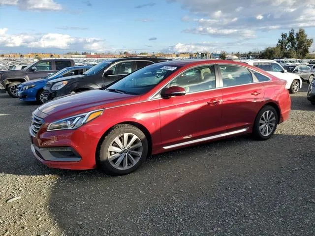 5NPE34AF8GH396411 2016 2016 Hyundai Sonata- Sport 1