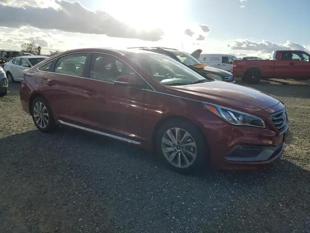 5NPE34AF8GH396411 2016 2016 Hyundai Sonata- Sport 4