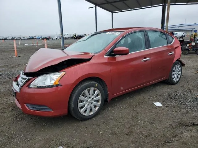 3N1AB7AP3FY236582 2015 2015 Nissan Sentra- S 1