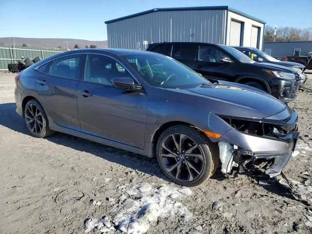 2HGFC2F84LH586424 2020 2020 Honda Civic- Sport 4