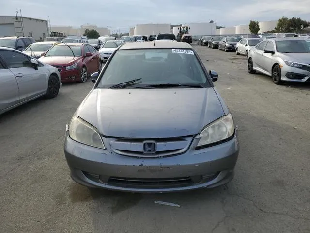 JHMES96675S008106 2005 2005 Honda Civic- Hybrid 5