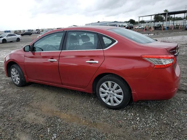 3N1AB7APXEY269593 2014 2014 Nissan Sentra- S 2