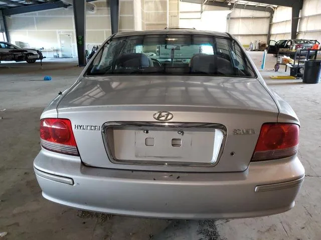 KMHWF35H94A061545 2004 2004 Hyundai Sonata- Gls 6