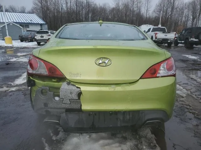 KMHHT6KD0AU024978 2010 2010 Hyundai Genesis- 2-0T 6