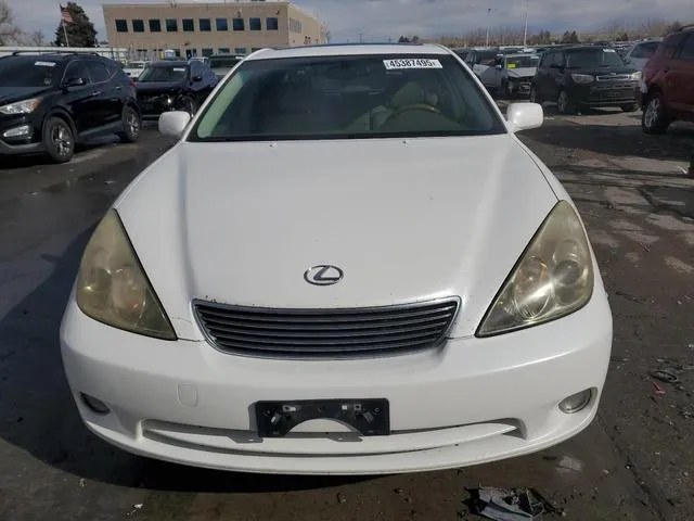 JTHBA30G855115457 2005 2005 Lexus ES- 330 5