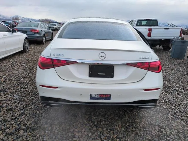 W1K6G7GB4NA067343 2022 2022 Mercedes-Benz S-Class- 580 4Matic 6