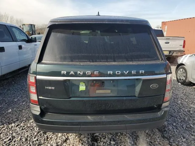 SALGS2VF6GA283972 2016 2016 Land Rover Range Rover- Hse 6