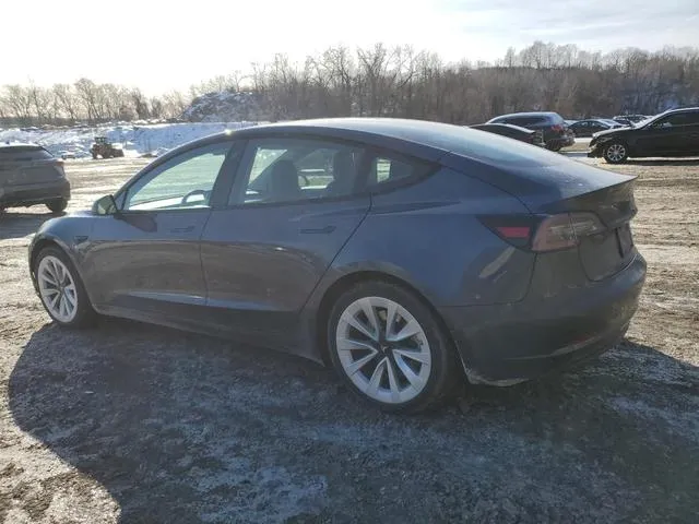 5YJ3E1EB7NF345727 2022 2022 Tesla MODEL 3 2