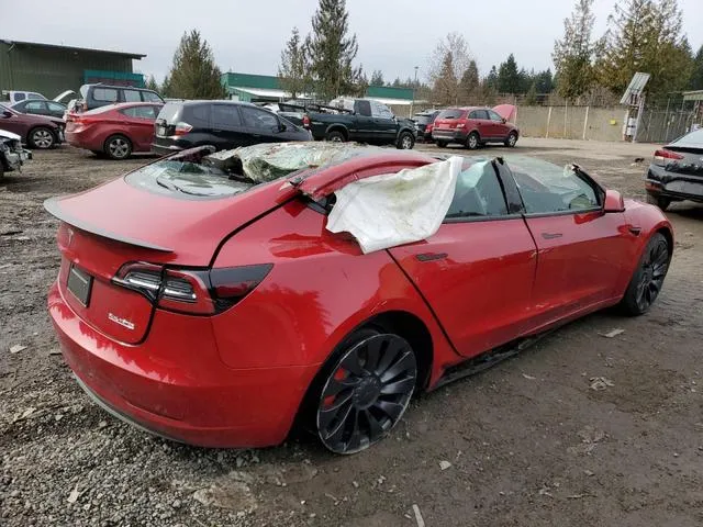 5YJ3E1EC8NF263577 2022 2022 Tesla MODEL 3 3