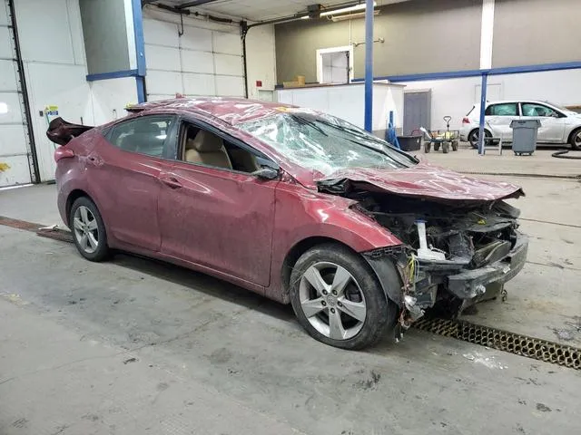 5NPDH4AE2DH315578 2013 2013 Hyundai Elantra- Gls 4