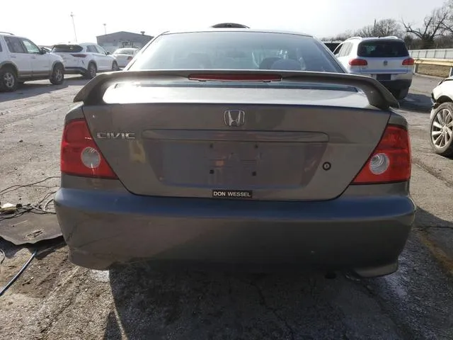 1HGEM22924L006020 2004 2004 Honda Civic- EX 6