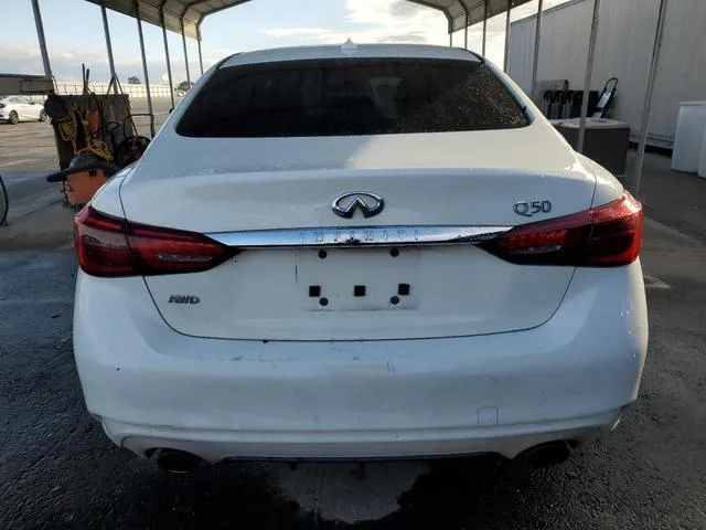 JN1EV7AR1JM441307 2018 2018 Infiniti Q50- Luxe 6