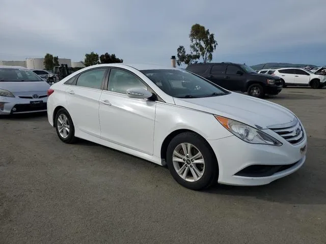 5NPEB4AC9EH943451 2014 2014 Hyundai Sonata- Gls 4