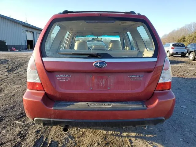 JF1SG63678H711852 2008 2008 Subaru Forester- 2-5X 6