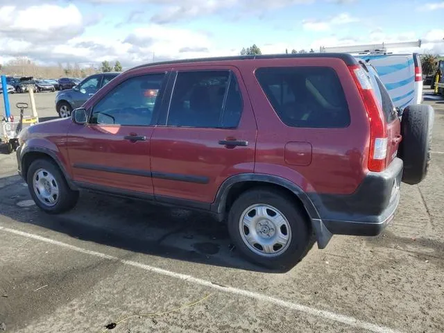 JHLRD68596C019722 2006 2006 Honda CR-V- LX 2