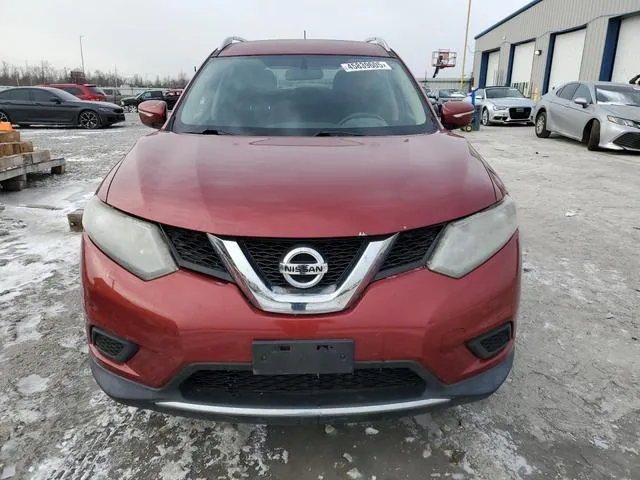 KNMAT2MVXFP568835 2015 2015 Nissan Rogue- S 5