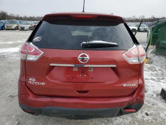 KNMAT2MVXFP568835 2015 2015 Nissan Rogue- S 6