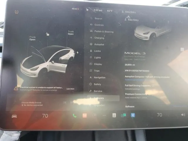 5YJ3E1EB7NF158889 2022 2022 Tesla MODEL 3 9