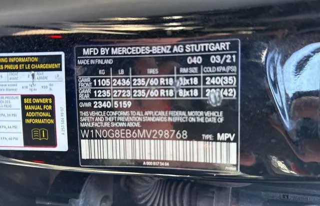 W1N0G8EB6MV298768 2021 2021 Mercedes-Benz GLC-Class- 300 4M 10