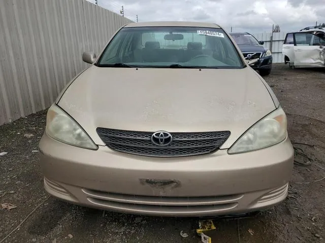 4T1BE32K52U001839 2002 2002 Toyota Camry- LE 5