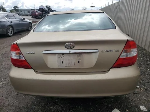 4T1BE32K52U001839 2002 2002 Toyota Camry- LE 6