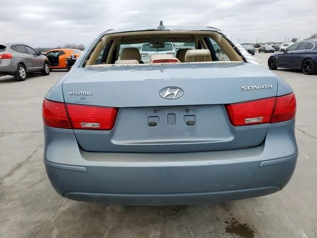 5NPET46CX9H426946 2009 2009 Hyundai Sonata- Gls 6