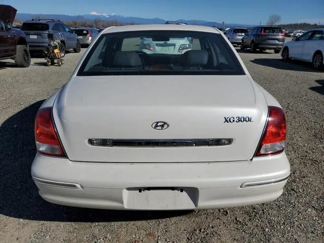 KMHFU45D31A116317 2001 2001 Hyundai XG- 300 6